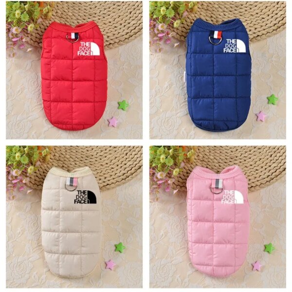 Designer Winter Dog Coat – Trendy Warm Pet Outfit - Image 3