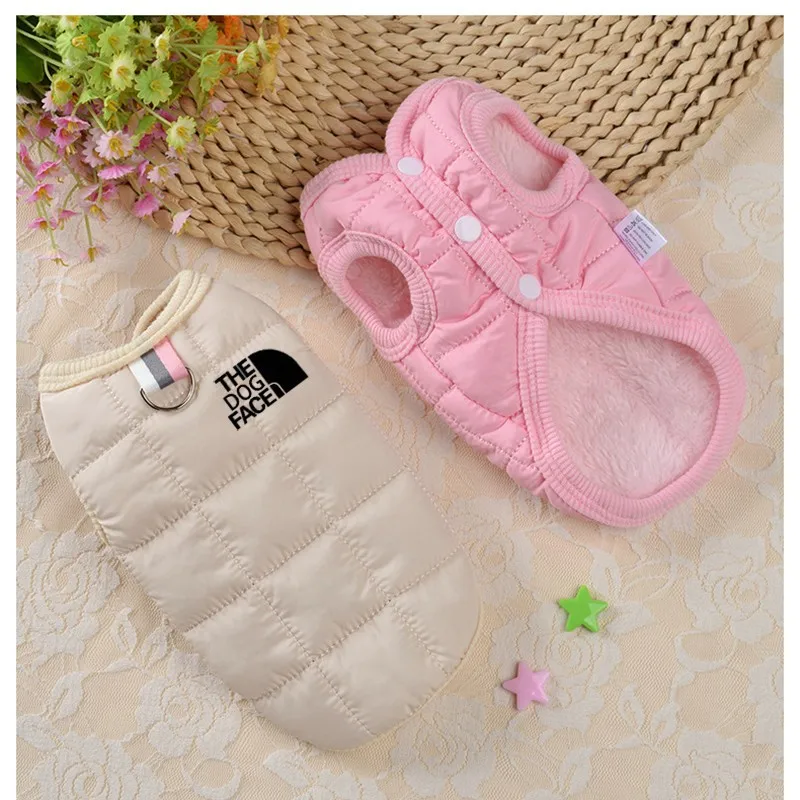 Designer Trendy Dog Clothes Winter Warm Pet Coat Small Medium Dog Face Stereo Logo For Chihuahua French Bulldog Costume Designer Trendy Dog Clothes Winter Warm Pet Coat Small Medium Dog Face Stereo Logo For Chihuahua French Bulldog Costume