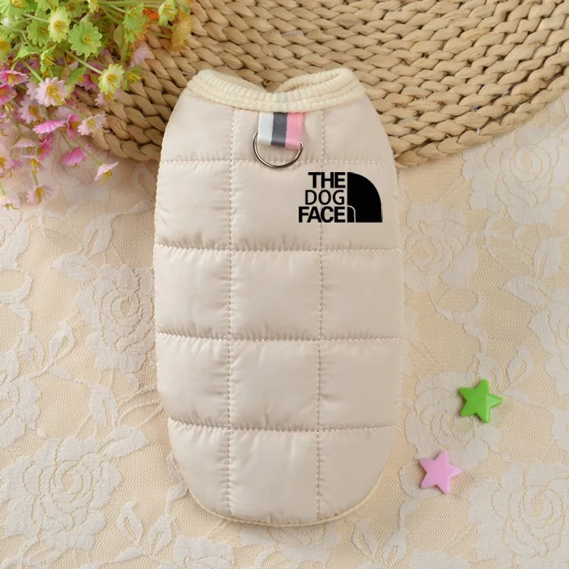 Designer Trendy Dog Clothes Winter Warm Pet Coat Small Medium Dog Face Stereo Logo For Chihuahua French Bulldog Costume Designer Trendy Dog Clothes Winter Warm Pet Coat Small Medium Dog Face Stereo Logo For Chihuahua French Bulldog Costume
