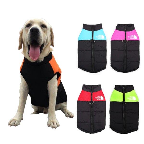 Winter Waterproof Dog Vest - S-5XL - Image 3