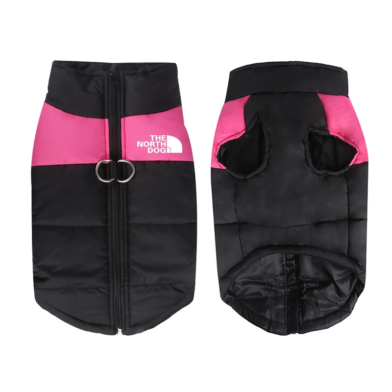 8 Size S-5XL Winter Dog Clothes For Pet Waterproof Warm Large Dog Vest Cat Puppy Ski Coats Jackets Green/Red/Blue/Pink 8 Size S-5XL Winter Dog Clothes For Pet Waterproof Warm Large Dog Vest Cat Puppy Ski Coats Jackets Green/Red/Blue/Pink