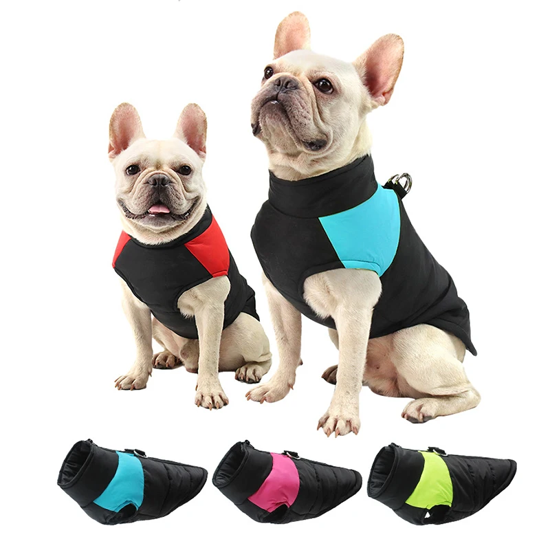 8 Size S-5XL Winter Dog Clothes For Pet Waterproof Warm Large Dog Vest Cat Puppy Ski Coats Jackets Green/Red/Blue/Pink 8 Size S-5XL Winter Dog Clothes For Pet Waterproof Warm Large Dog Vest Cat Puppy Ski Coats Jackets Green/Red/Blue/Pink