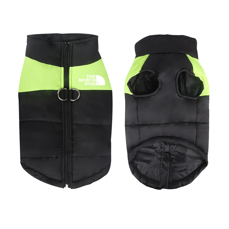 8 Size S-5XL Winter Dog Clothes For Pet Waterproof Warm Large Dog Vest Cat Puppy Ski Coats Jackets Green/Red/Blue/Pink 8 Size S-5XL Winter Dog Clothes For Pet Waterproof Warm Large Dog Vest Cat Puppy Ski Coats Jackets Green/Red/Blue/Pink