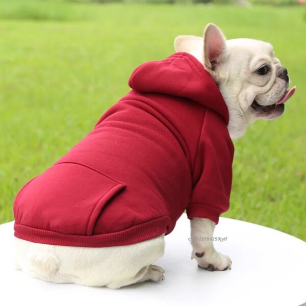 Dog Winter Hooded Sweatshirt – Small & Medium Pets - Image 4