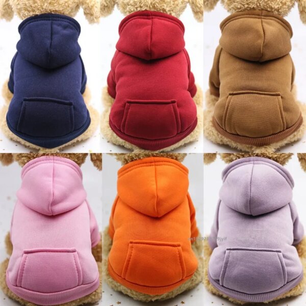 Dog Winter Hooded Sweatshirt – Small & Medium Pets - Image 6