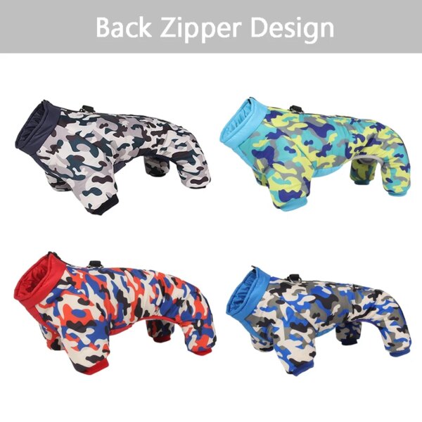 Winter Warm Waterproof Dog Jacket - Image 2