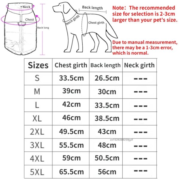 Waterproof Warm Dog Jacket – Winter Vest - Image 2