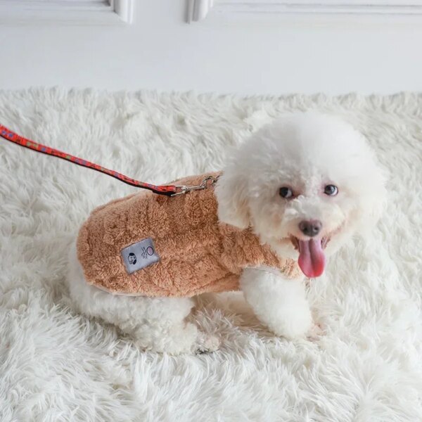 Soft Fleece Pet Sweater – Warm Winter Pullover - Image 4