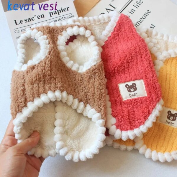 Winter Warm Fleece Dog Coat – Soft Pet Jacket