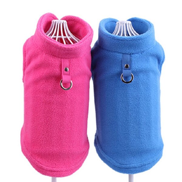 Winter Fleece Dog Jacket for Small Breeds - Image 5