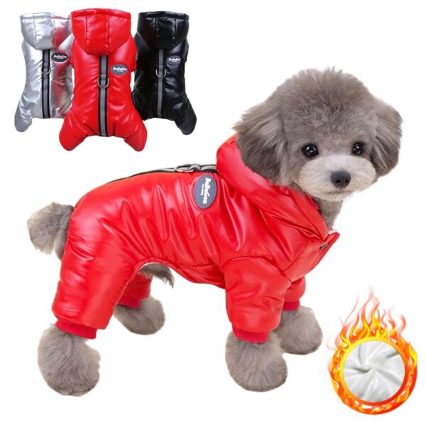 Waterproof Padded Winter Dog Onesie