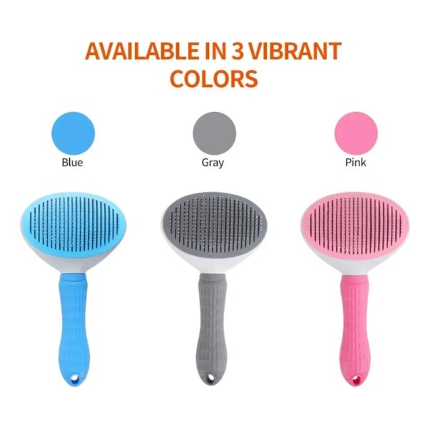 Pet Grooming Brush – Stainless Steel Comb - Image 6
