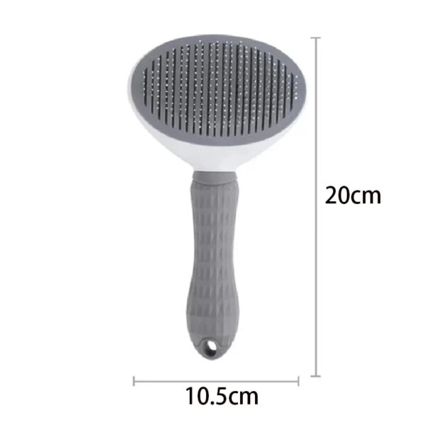 Pet Grooming Brush – Stainless Steel Comb - Image 5