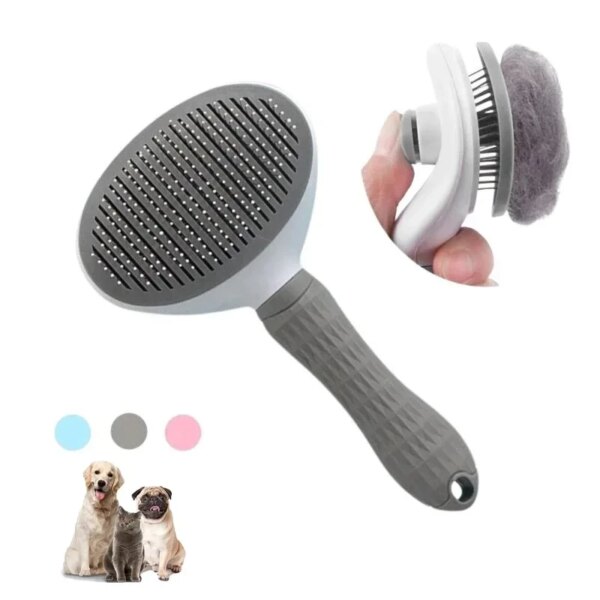 Pet Grooming Brush – Stainless Steel Comb