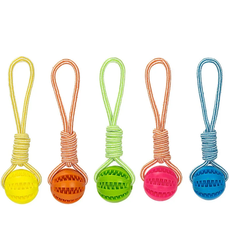 Dog Leaking Food Ball with Rope Interactive Dog Toy Rubber Balls for Small Large Dogs Chewing Bite Resistant Toys Pet Supplies Dog Leaking Food Ball with Rope Interactive Dog Toy Rubber Balls for Small Large Dogs Chewing Bite Resistant Toys Pet Supplies