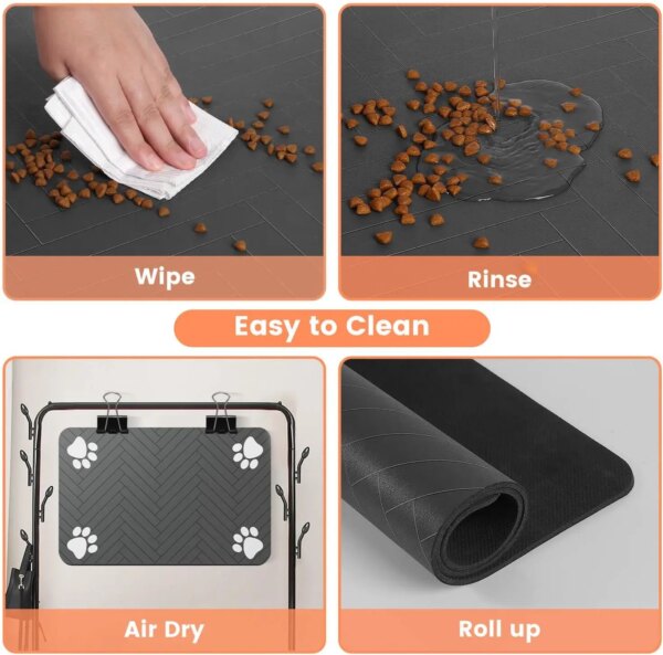 Absorbent Pet Feeding Mat - Image 4