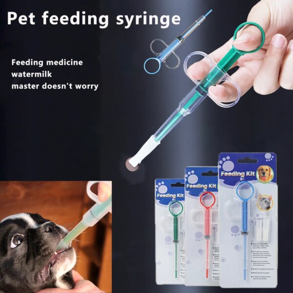 Pet Silicone Drug Feeder – 1/3/10 Pcs