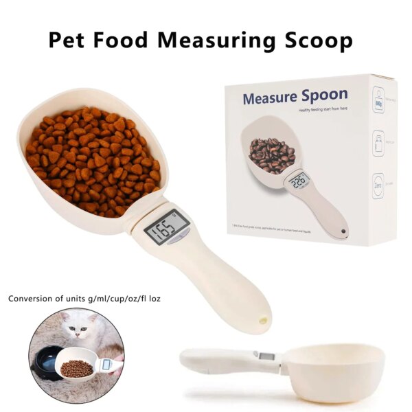 LCD Pet Food Measuring Spoon