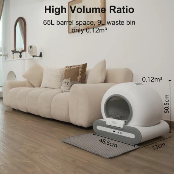 DOEL Smart Self-Cleaning Cat Litter Box with App Control - Image 5