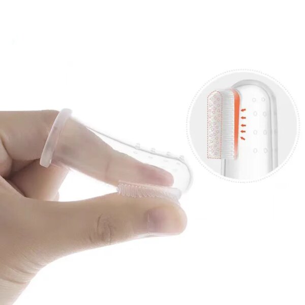 Silicone Pet Finger Toothbrush - Image 2