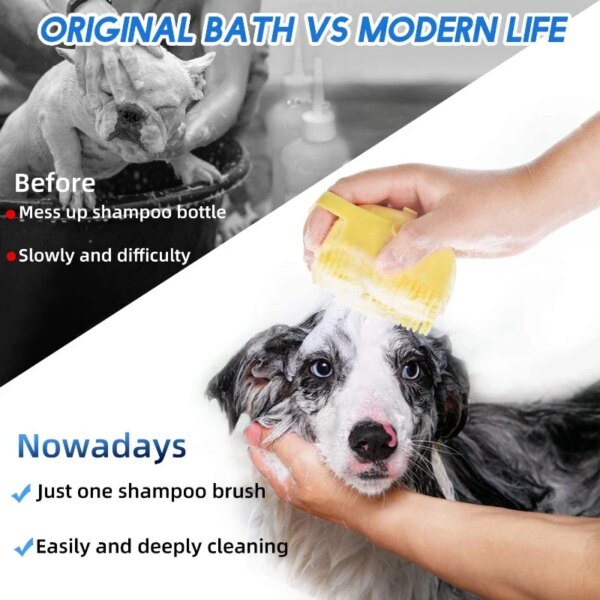 Pet Shampoo Brush - 80ml - Image 4