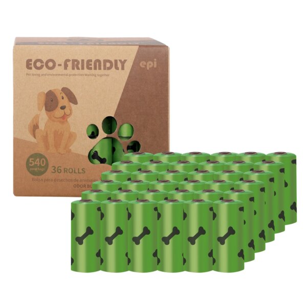 EPI Biodegradable Dog Poop Bags with Dispenser - Image 5