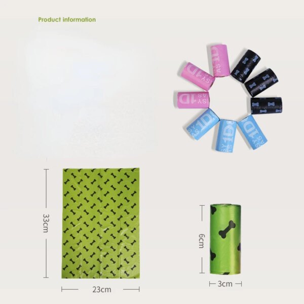 EPI Biodegradable Dog Poop Bags with Dispenser - Image 4
