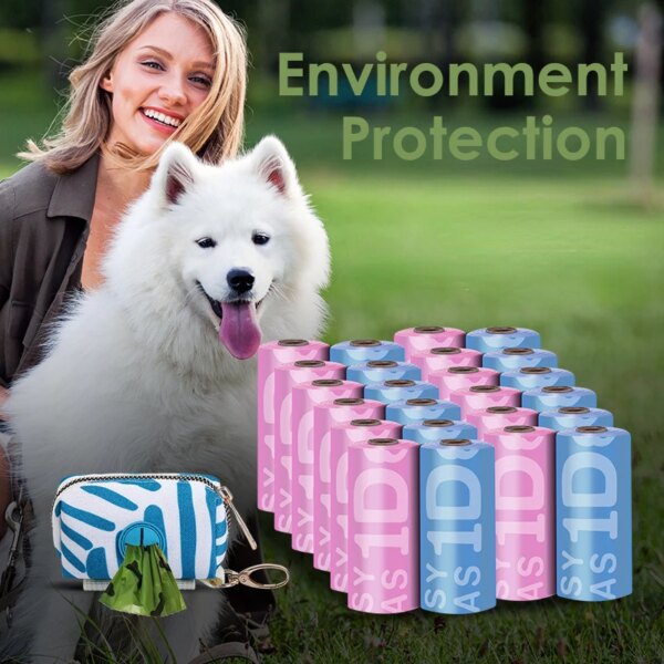 EPI Biodegradable Dog Poop Bags with Dispenser - Image 2