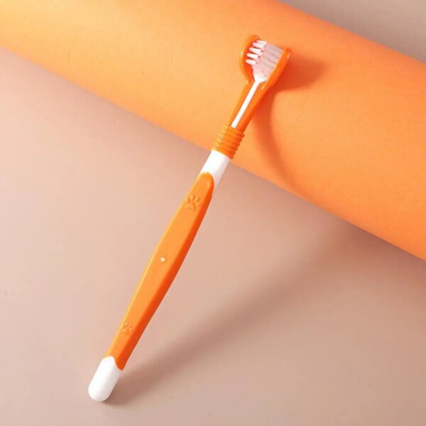 Three-Sided Pet Toothbrush - Image 3