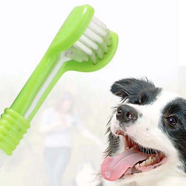 Three-Sided Pet Toothbrush - Image 5