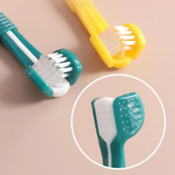 Three-Sided Pet Toothbrush - Image 4