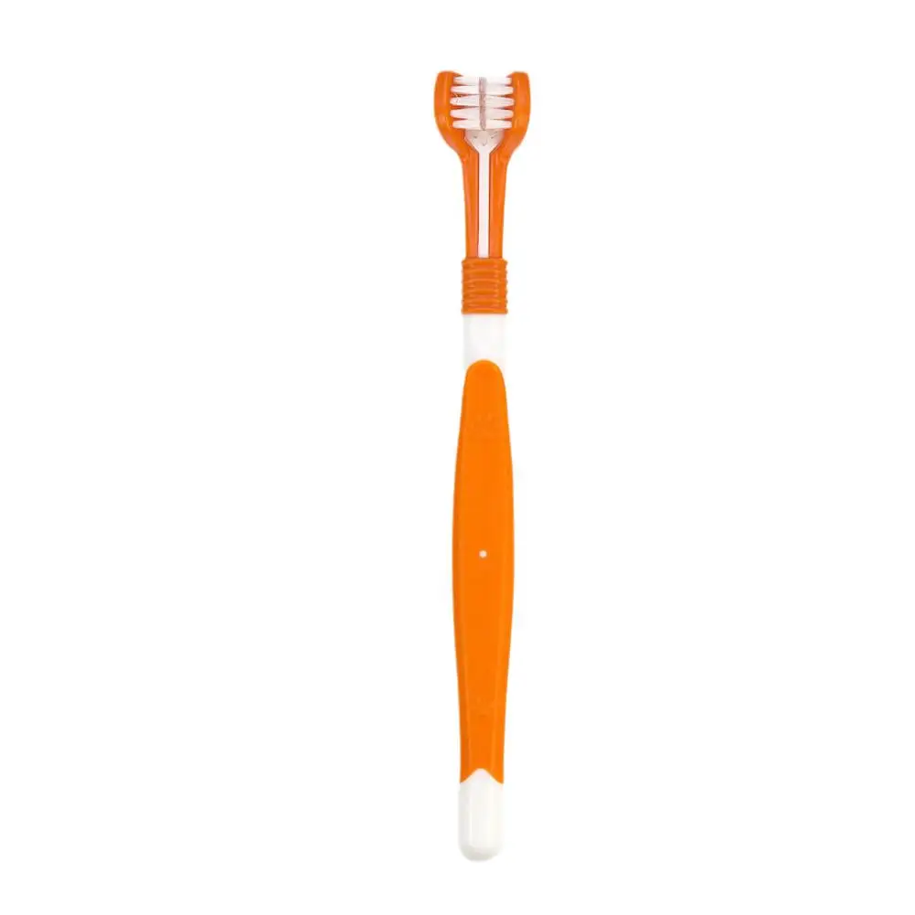 Three Sided Pet Toothbrush Three-Head Pet Toothbrush For Dogs And Cats Oral Cleaning Brush Care Products Tool Wholesale Three Sided Pet Toothbrush Three-Head Pet Toothbrush For Dogs And Cats Oral Cleaning Brush Care Products Tool Wholesale