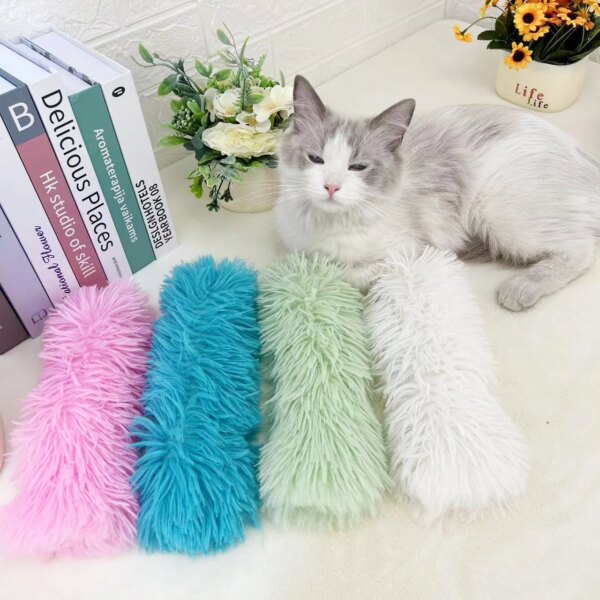 Plush Catnip Chew Toy–Soft Interactive - Image 3