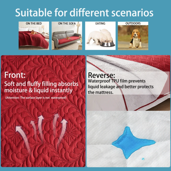 Waterproof Pet Bed Cover – Sofa &amp - Image 4